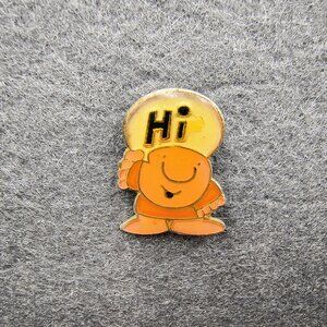 Vintage Hi Ziggy Comic Enamel Pin Cartoon Character
